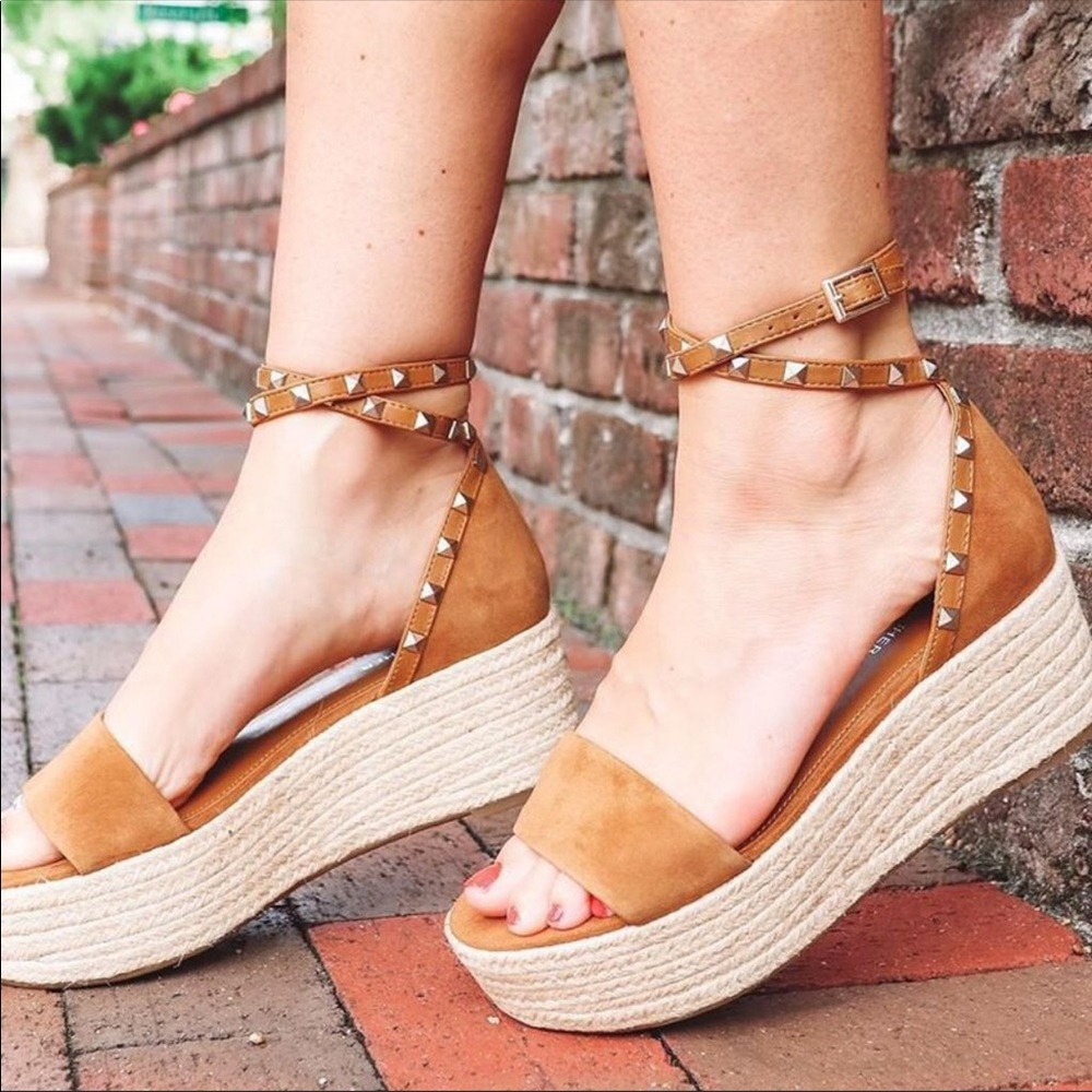 Jazlyn Studded Strap Espadrille MARC FISHER 8